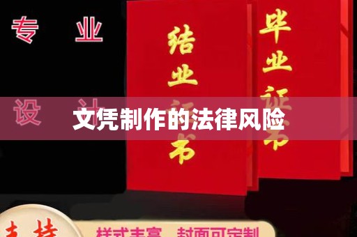 岳塘文凭制作的法律风险